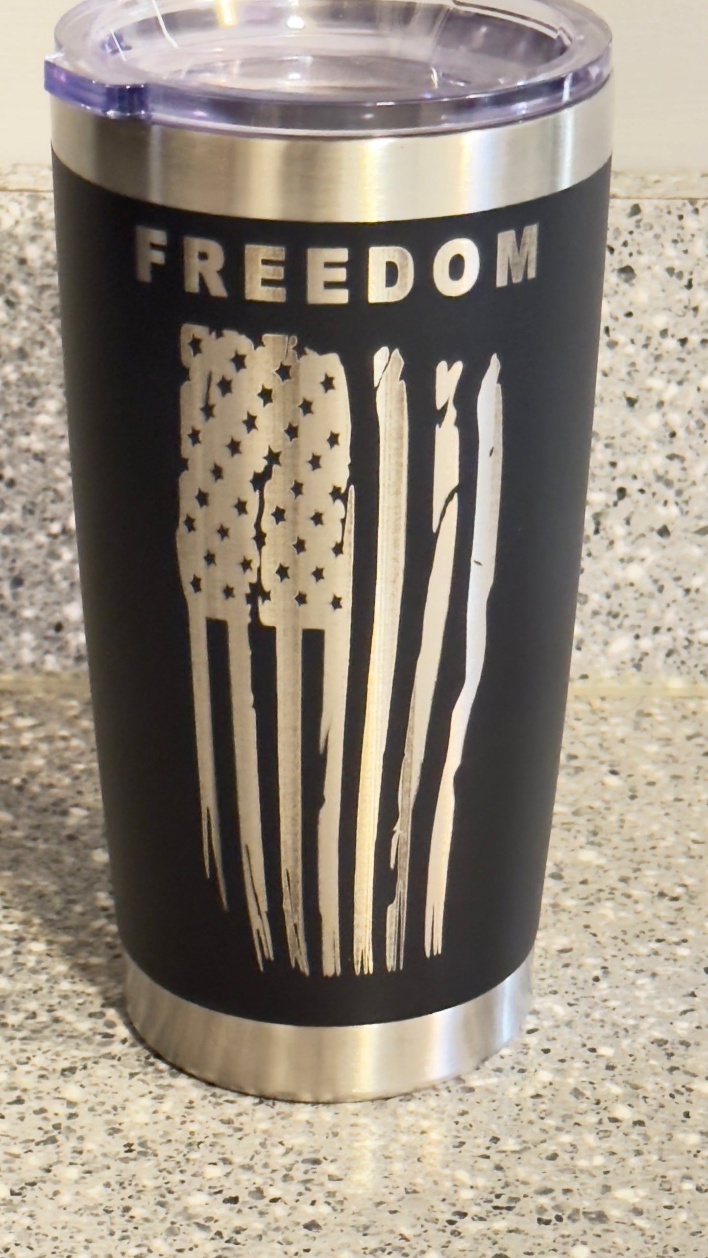 Freedom Tumbler 20oz with old Glory